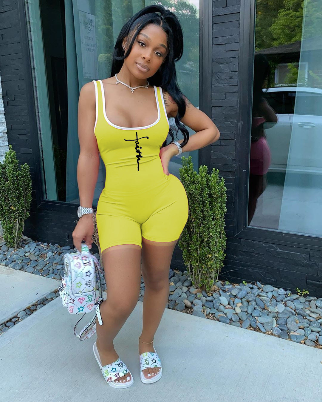 Summer Women Short Casual Sports Rompers