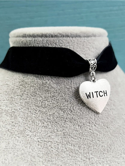 necklace Vintage Halloween Heart Necklaces for Women