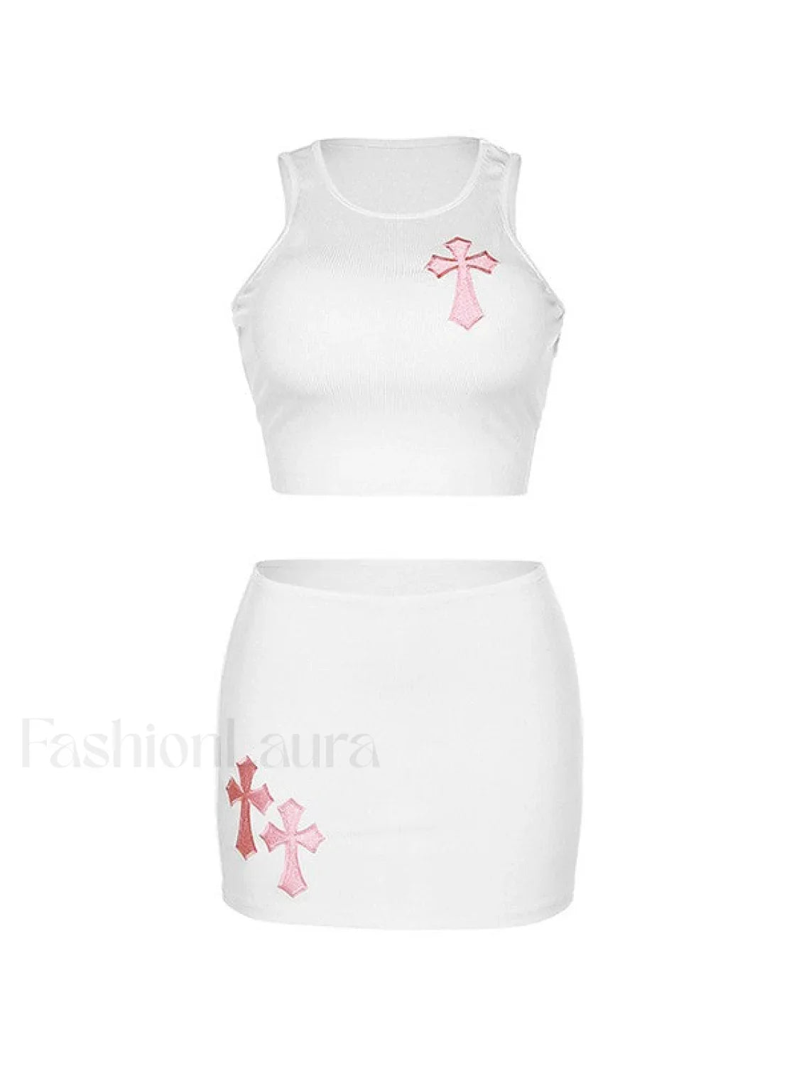 Cross Ribbed Two Piece Set