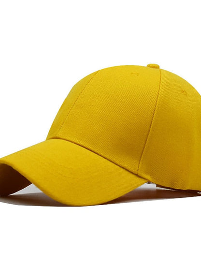 1pcs Unisex Cap Casual Solid Curved Sun Visor Baseball Cap Adjustable Snapback Hats For Women Men Hip Hop Cap Street Dad Hat for Women