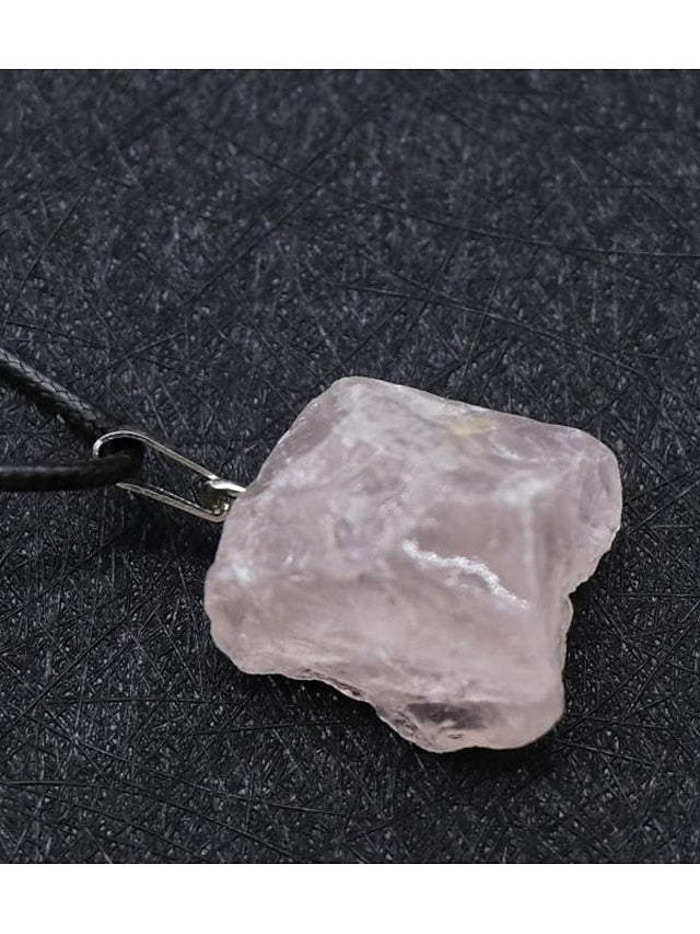 Europe And The United States New Original Stone Pendant Multi-Color Agate Stone Necklace for Women