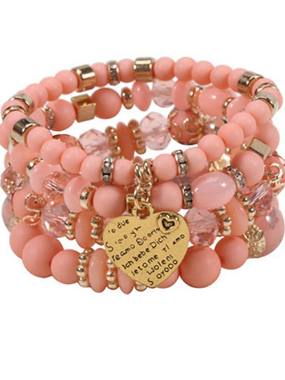 Bracelets Fashion Street Heart Bracelets & Bangles for Women