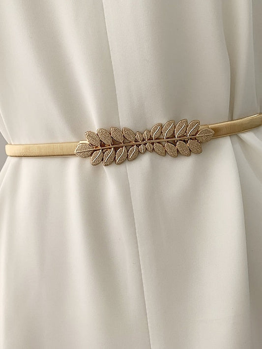 Belt Alloy Gold Skinny Belt Outdoor Dailywear Daily Holiday Pure Color / Spring / Summer / Fall / Winter for Women