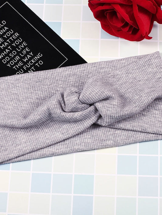 1PC Headbands Bandana Hair Scarf For Outdoor Work Fabric Black White Pink for Women