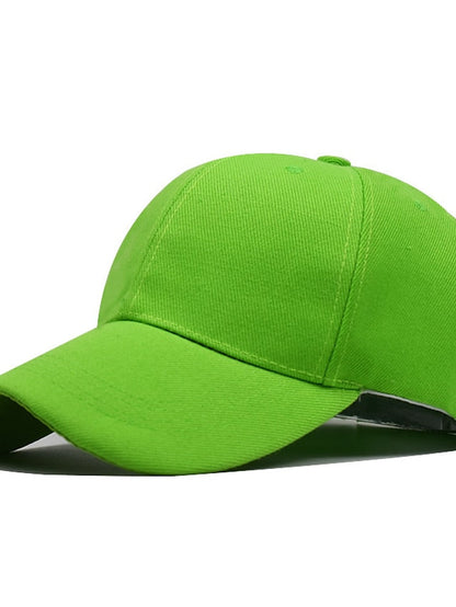 1pcs Unisex Cap Casual Solid Curved Sun Visor Baseball Cap Adjustable Snapback Hats For Women Men Hip Hop Cap Street Dad Hat for Women