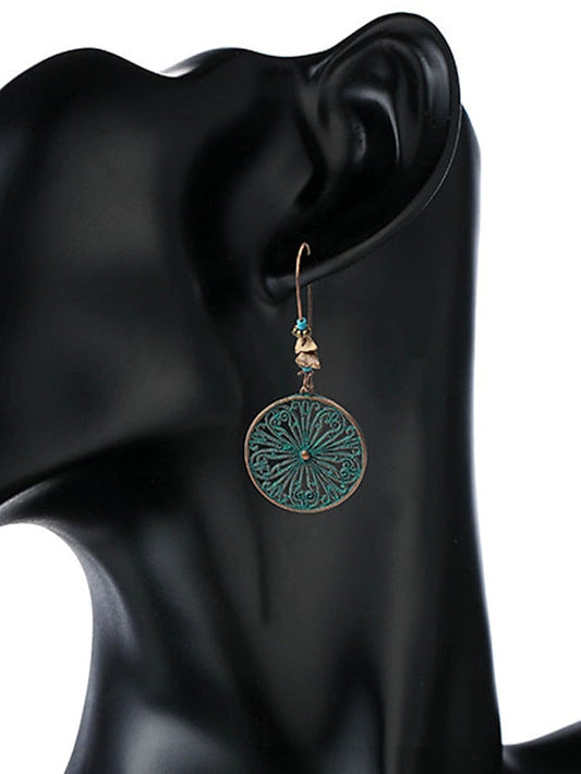 Earrings Vintage Outdoor Flower Earring for Women