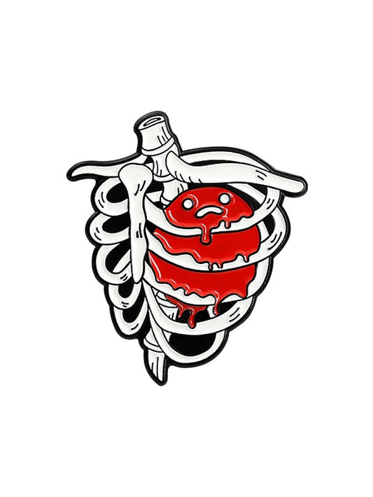 Brooches Classic Cartoon Personalized Stylish Artistic Trendy Brooch Jewelry Red For Party Daily Formal Date Beach for Women