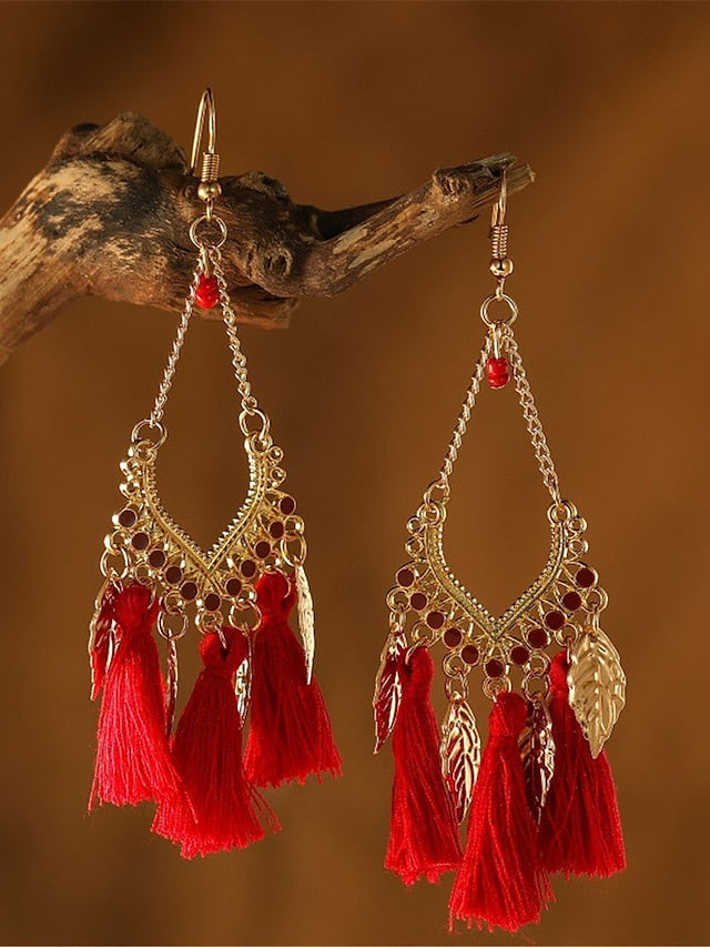 Earrings Ethnic Style Outdoor Geometry Earring for Women
