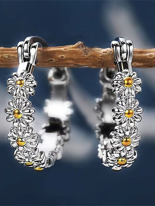 Earrings Daily Outdoor Flower Earring for Women