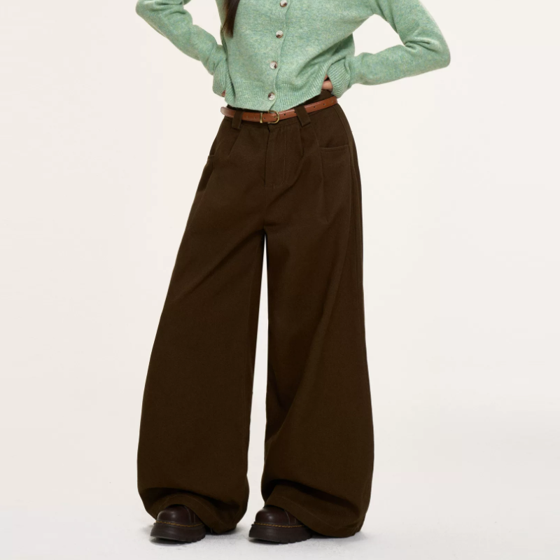 Button solid pocket zip-up low rise wide leg | Baggy Low Rise Jeans  | Festival Outfits Women