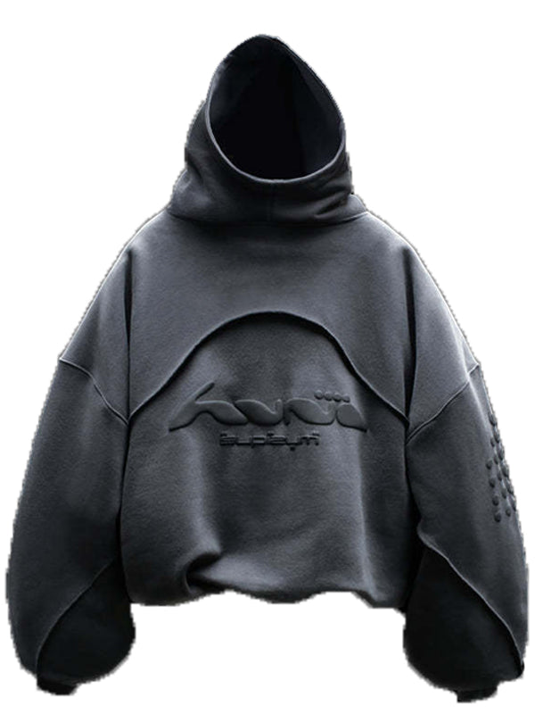 Trendy Casual Multicolored Printed Hoodie