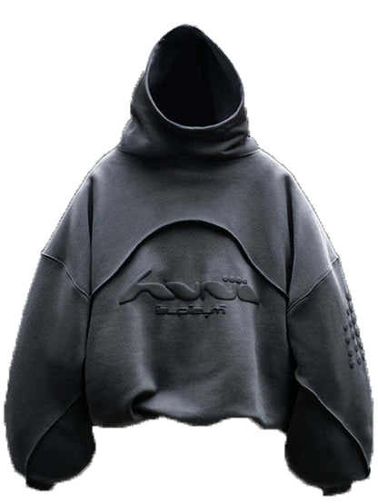 Trendy Casual Multicolored Printed Hoodie