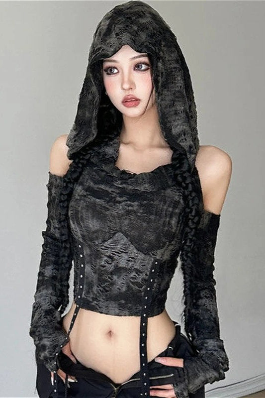 Slim Fit Cut Out Backless Crop Top