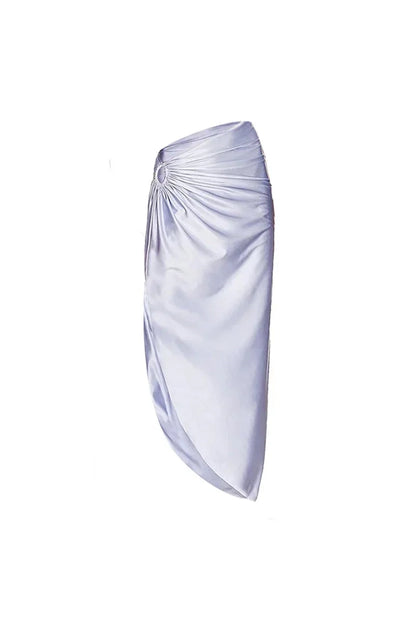 Conjunto de traje de baño con recortes de purpurina para resort