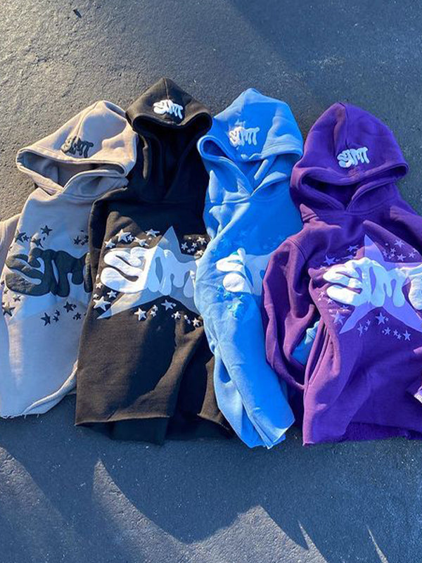 Lettering Oversized Hoodie