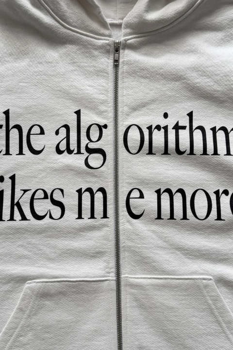 Chic Color Block Fun Letter Print Hoodie