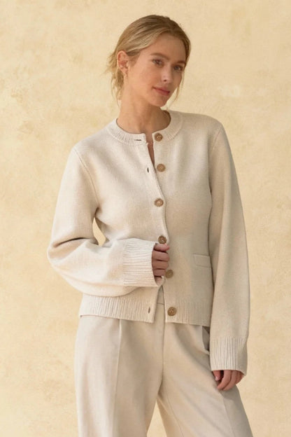 Long Sleeve Fashion Knitted Sweater Cardigan