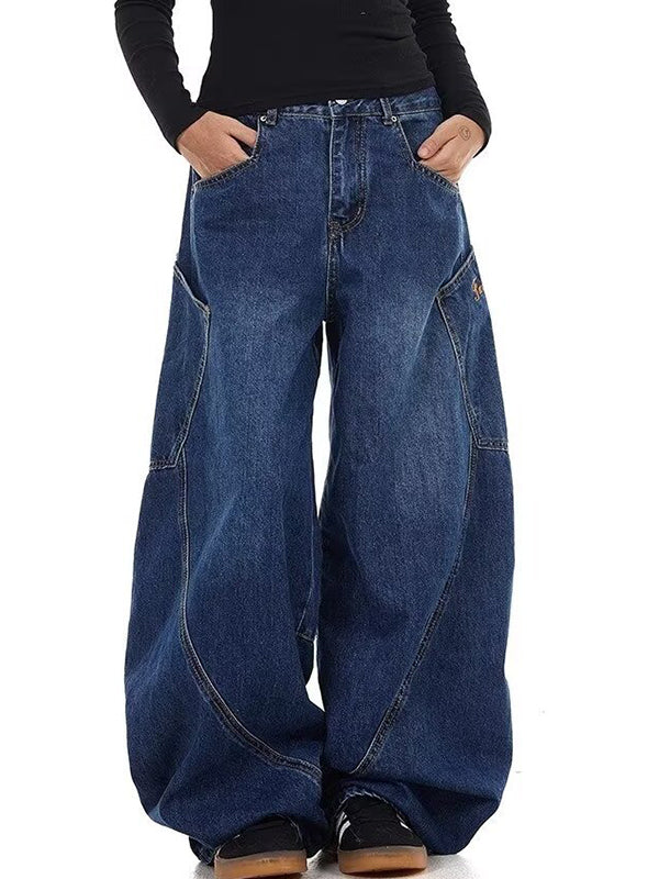 American Design Large Pocket Machete Boyfriend Jeans