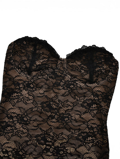 Elegant Black Floral Lace Shrug Maxi Dress Bodycon Evening Gown For Women 2026