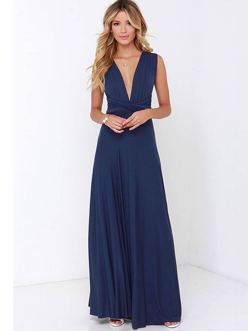 Elegante vestido largo infinito para mujer con múltiples diseños | Ideal para primavera/verano