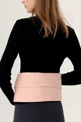 Thick Ribbed Long Neck Warmer Scarf