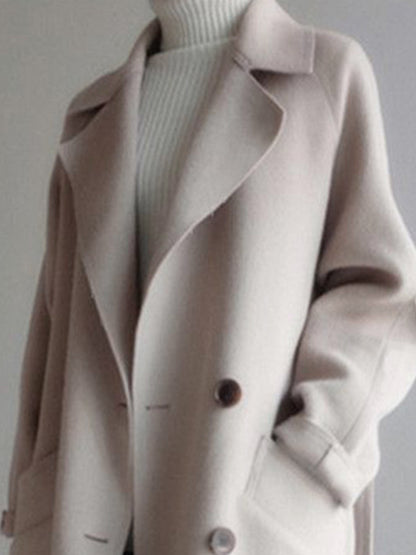 Double Breasted Belted Jacket