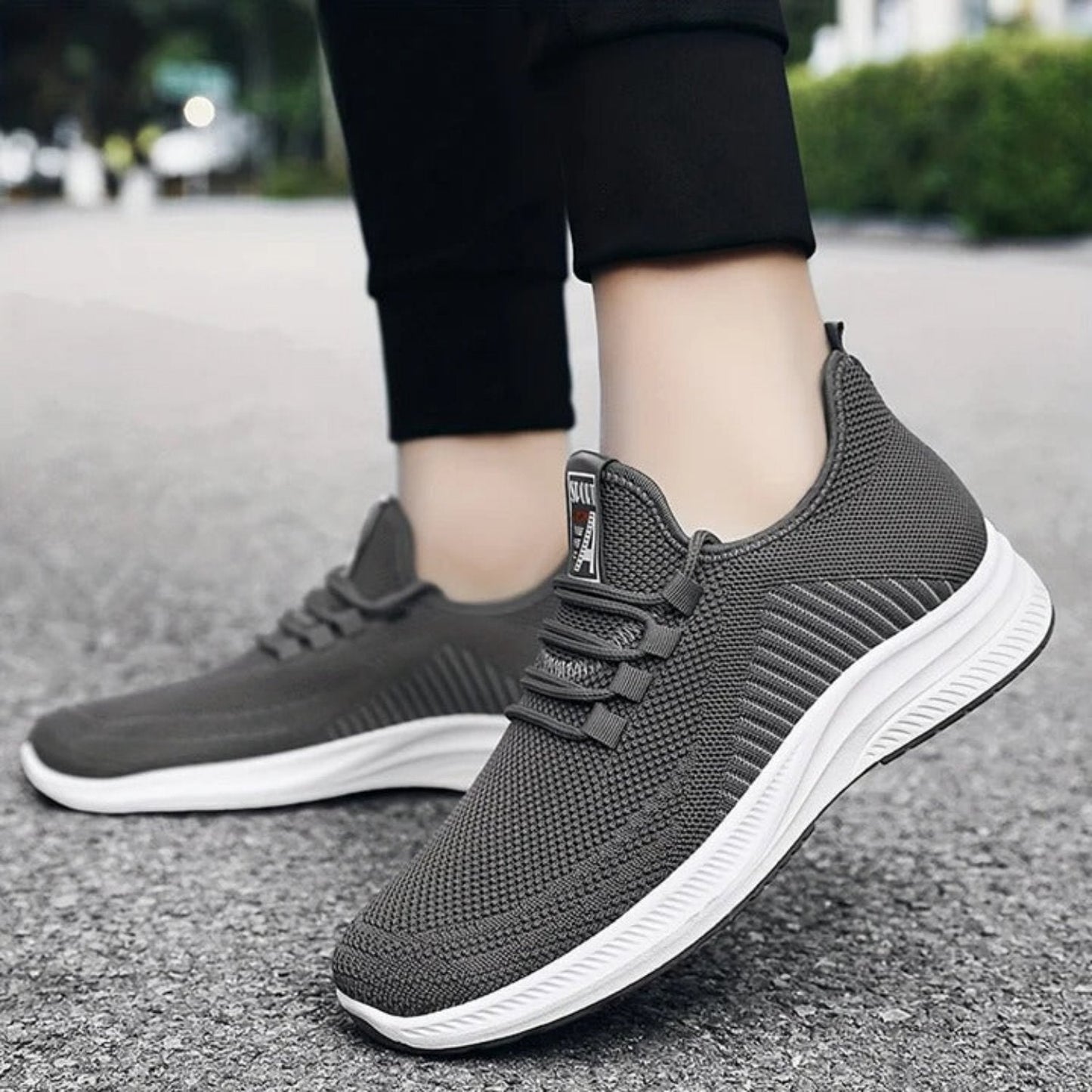 Grayson - Zapatillas de entrenamiento informales - Deportivas - Ligeras - Ideales para días informales