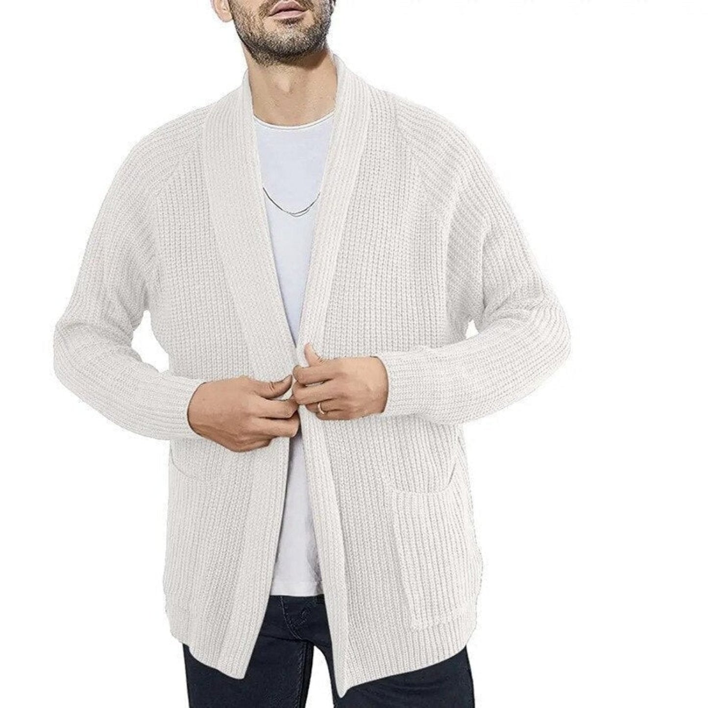 Rainer - Cárdigan con bolsillos - Casual - - Ideal para Otoño/Invierno