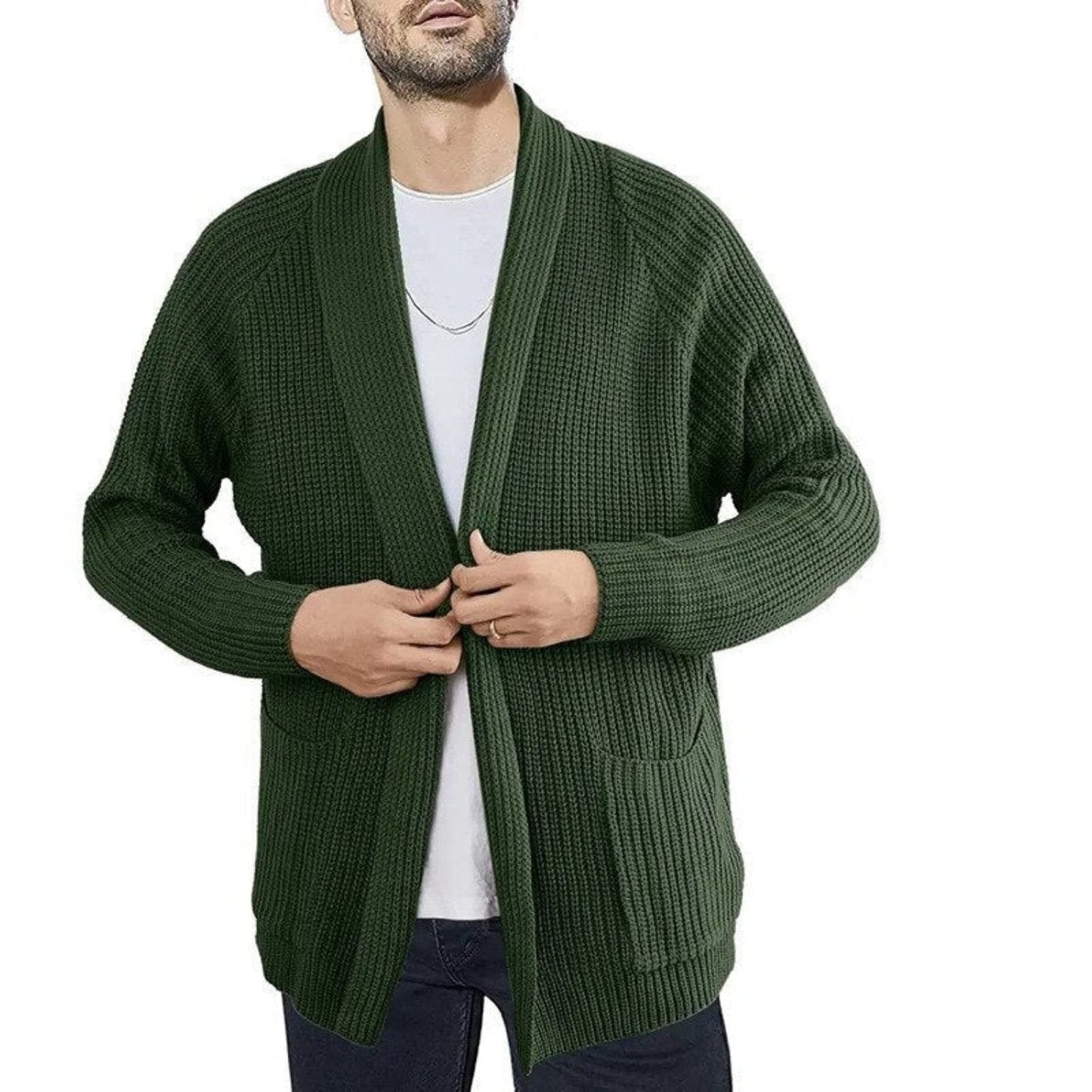Rainer - Cárdigan con bolsillos - Casual - - Ideal para Otoño/Invierno