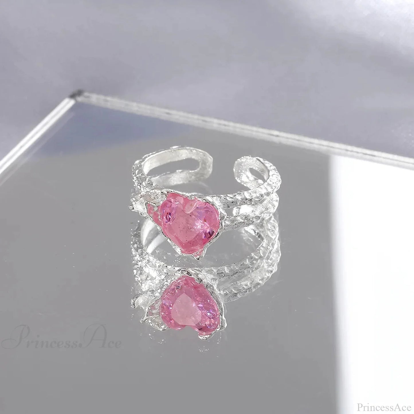 Dark Animal Butterfly Zircon Star Ring