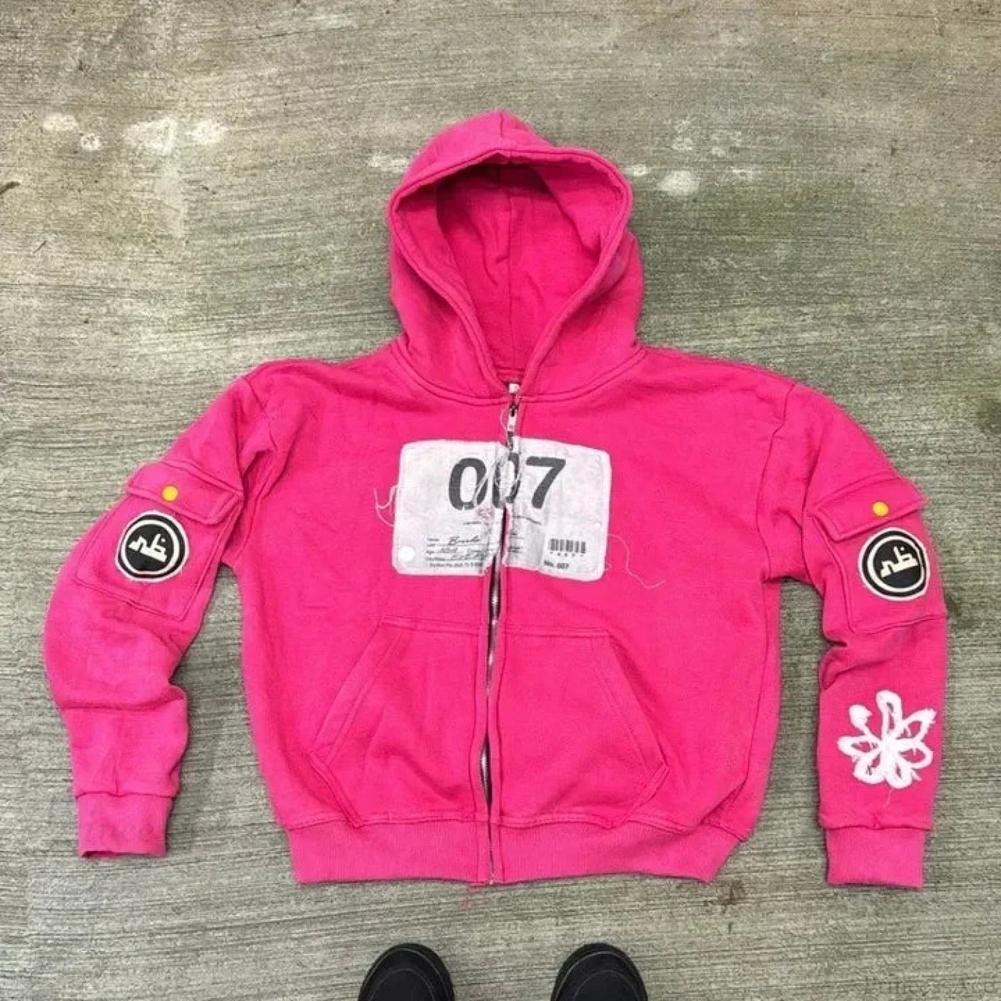 Dark Flash Diamond Patch Hoodie