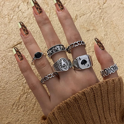 Dark Skull Blossom Seraphim Butterfly Band