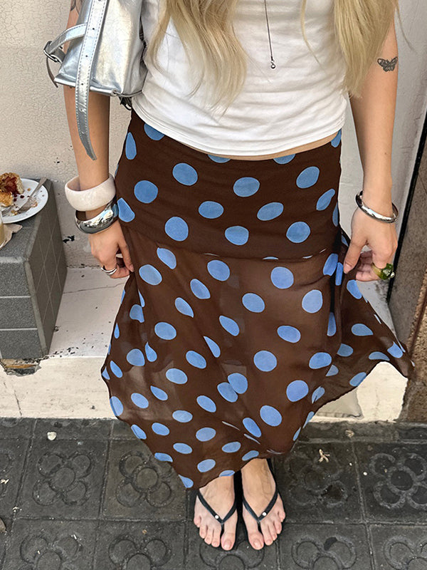Contrasting Colours For A Holiday Vibe Maxi Skirt