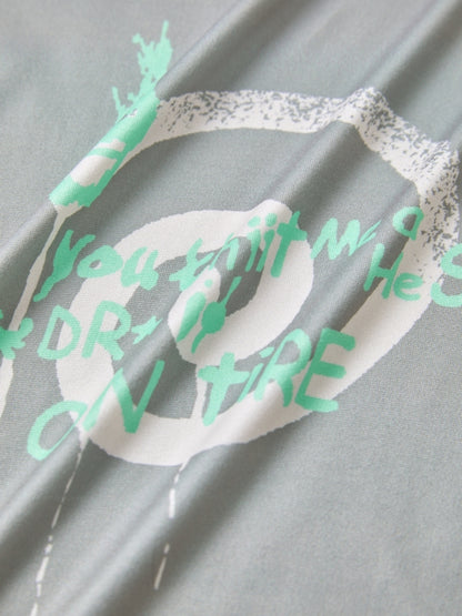 Street Graffiti Print Cami Top