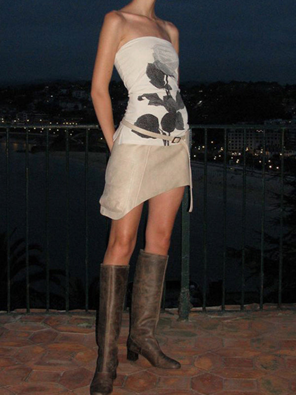 Vintage Rose Boobie Hottie Bandeau Top