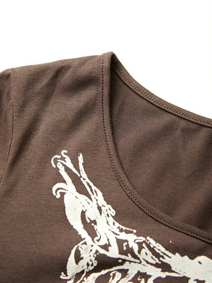 Justice Goth Punk Long Sleeve Tee