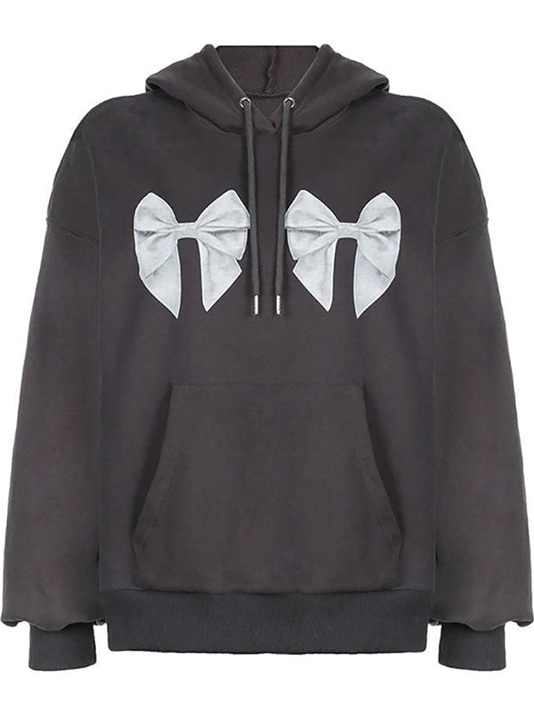 Bow Oversized Hoodie