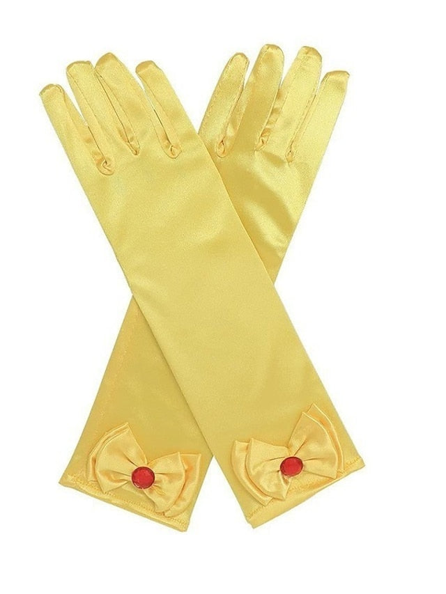Kid's Gloves Party Evening Gift Daily Satin Faux Silk Vacation Simple Cosplay 1 Pair for Women