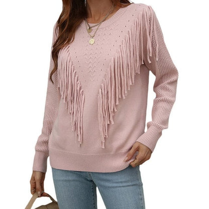 Natalie - Suéter con borlas - Chic - Ideal para otoño