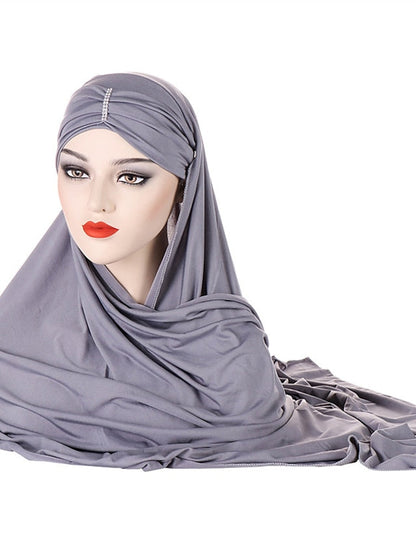 Turban Party Evening Solid / Plain Color Polyester Sweet 1 pcs for Women