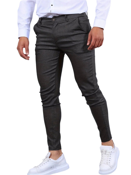 Asher - Pantalones Chinos - Clásicos - Corte entallado - Ideales para Otoño