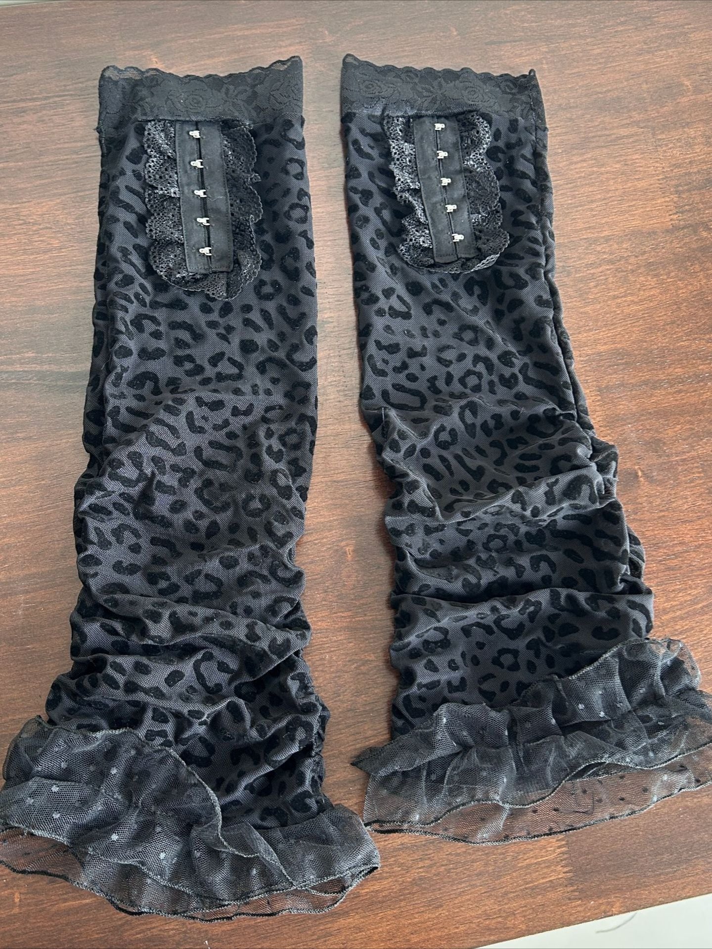 Y2K Personality Leopard Print Socks