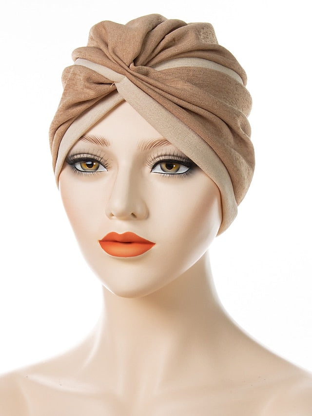 Turban Home Daily Holiday Patchwork Quilted Polyester Casual Sweet Casual Casual / Daily Convenient 1 pcs for Women