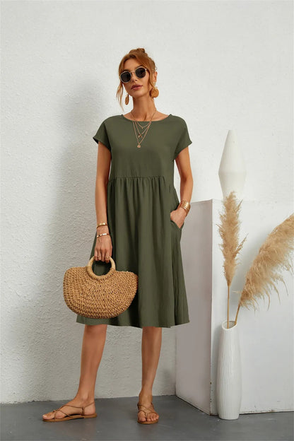 Chic Midi Dress | Great for Everyday Wear