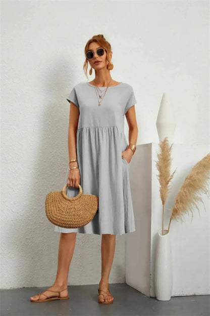 Chic Midi Dress | Great for Everyday Wear