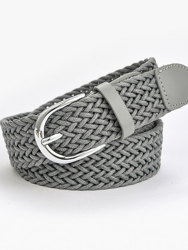 Waist Belt Party Wedding Street Daily Black Red Belt Pure Color Gray Fall Winter Spring Summer for Women