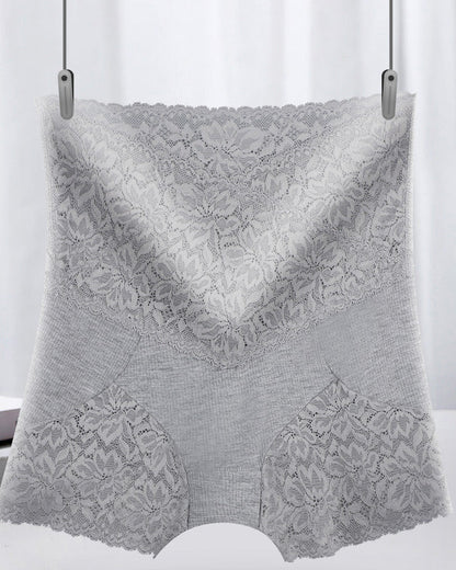 Lace High Waist Tummy Control Panties Leggings