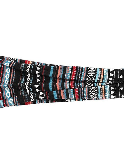 europe and the united states cross-border fashion sports hairband yoga bundle sweat-absorbing headband new ladies wide-brimmed printed headwear for Women