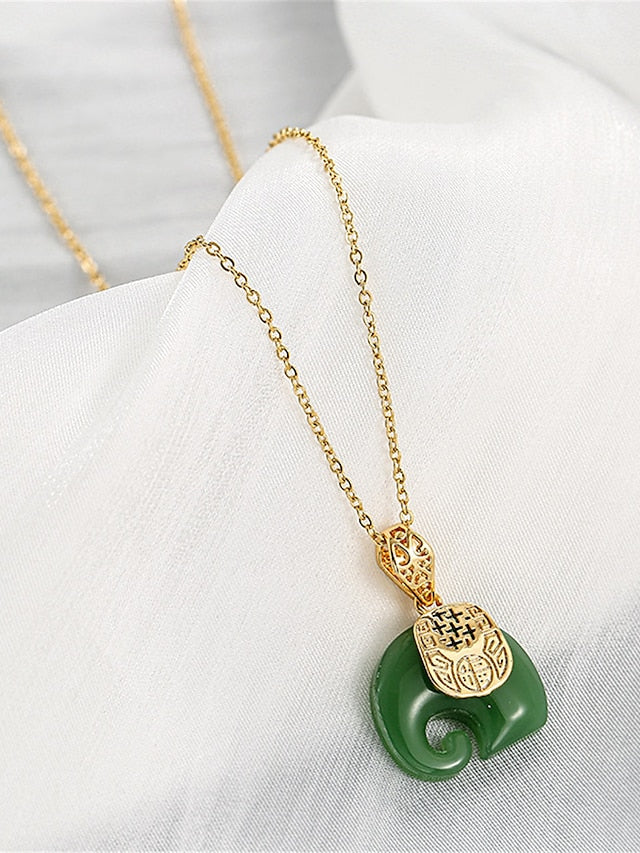 necklace Daily Outdoor Elephant Necklaces for Women