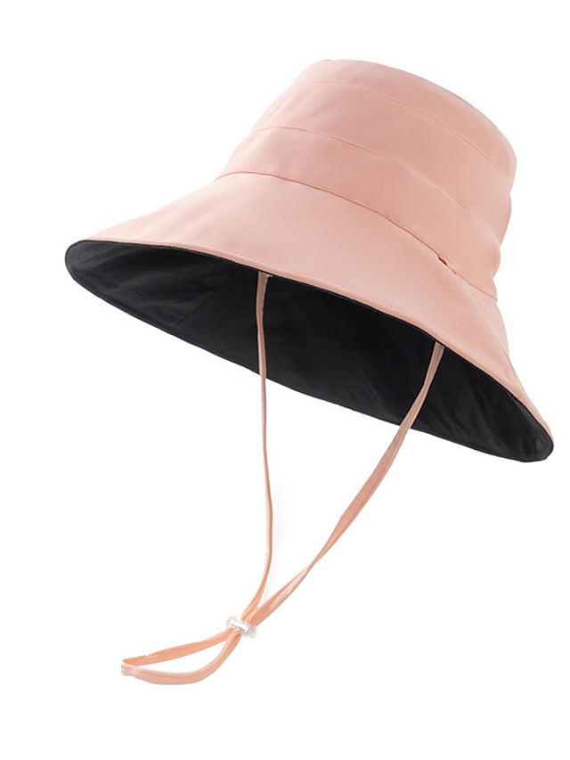 1PC Double-Sided Sun Hat Floppy Hat Daily Holiday Cloth Sports & Outdoors Sweet for Women